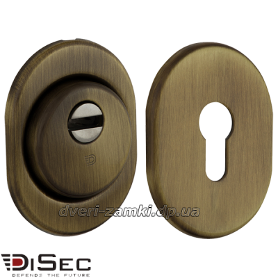 Броненакладка DISEC SFERIK BD16 AB матовая бронза Броненакладка DISEC SFERIK BD16 AB матовая бронза
