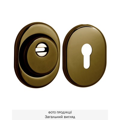 Протектор DISEC SFERIK BDS16/4 DIN OVAL 25мм Бронза_PVD