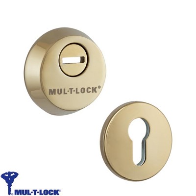 Броненакладка Mul-t-Lock SL3 DIN M8x75 Латунь полірована