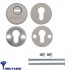 Броненакладка Mul-t-Lock SL3-M6x100 сатін нікель Броненакладка Mul-t-Lock SL3-M6x100 сатін нікель