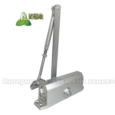 Доводчик дверей KEDR A062 SL срібло