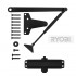 Доводчик дверей Ryobi 8803 Black UNIV_ARM EN_2/3 65кг 965мм Доводчик дверей Ryobi 8803 Black UNIV_ARM EN_2/3 65кг 965мм