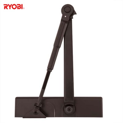 Доводчик дверей Ryobi DS-1554 коричневий із фіксацією Доводчик дверей Ryobi DS-1554 коричневий із фіксацією