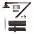 Доводчик дверей Ryobi DS-1554P DARK_BRONZE PRL_HO_ARM з фіксацією Доводчик дверей Ryobi DS-1554P DARK_BRONZE PRL_HO_ARM з фіксацією