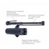 Доводчик Ryobi DS-1554P антрацит с фиксацией Доводчик Ryobi DS-1554P антрацит с фиксацией