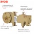 Доводчик для підлоги Ryobi S-202 HO 130 кг з фіксацією відкритого положення Доводчик для підлоги Ryobi S-202 HO 130 кг з фіксацією відкритого положення