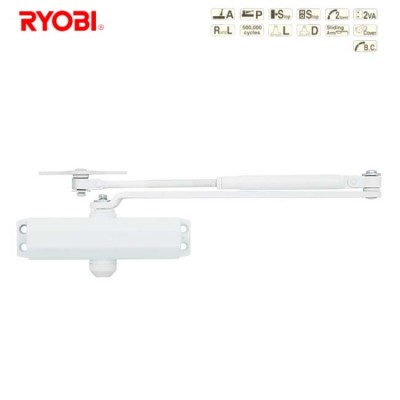 Доводчик дверей Ryobi 8803 STD WH білий Доводчик дверей Ryobi 8803 STD WH білий