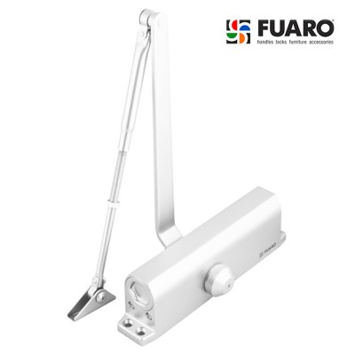 Доводчик дверей FUARO DC-205 WH до 120 кг білий Доводчик дверей FUARO DC-205 WH до 120 кг білий