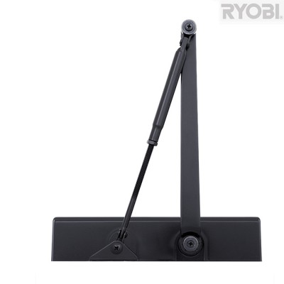 Доводчик дверей з вітровим гальмом Ryobi D-2055V чорний Доводчик дверей з вітровим гальмом Ryobi D-2055V чорний