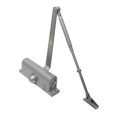 Доводчик дверей Шерлок B4W RAL9006 до 85 кг Доводчик дверей Шерлок B4W RAL9006 до 85 кг