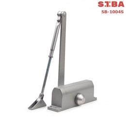 Доводчик SIBA SB-1004S сріблястий з фіксацією Доводчик SIBA SB-1004S сріблястий з фіксацією