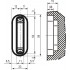 Ответная планка AGB B024020593 Polaris черная код 45260 Ответная планка AGB B024020593 Polaris черная код 45260