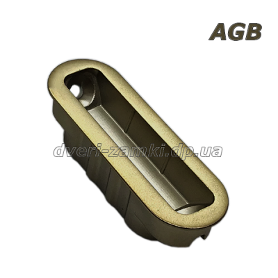 Зустрічна планка AGB Polaris Minimal XT антична латунь код 40970