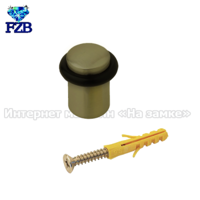 Дверний стопор FZB 01-03 30 мм AB бронза Дверний стопор FZB 01-03 30 мм AB бронза