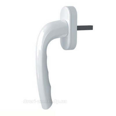 Ручка віконна Titan 005-37 RAL9016 біла Ручка віконна Titan 005-37 RAL9016 біла