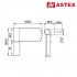 Петля 3D Astex AT-27 Black