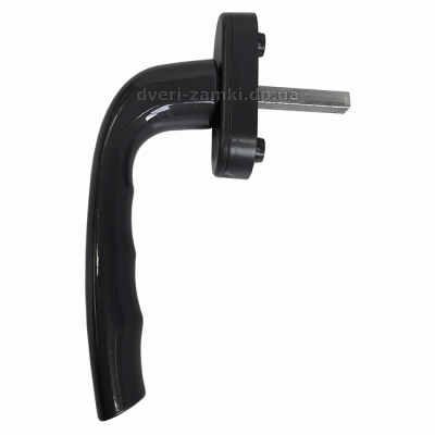 Ручка віконна Titan 005-37 RAL7024 антрацит Ручка віконна Titan 005-37 RAL7024 антрацит