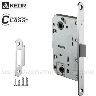 Защелка врезная Kedr Class WC Kevlar 410B-S Ni Защелка врезная Kedr Class WC Kevlar 410B-S Ni