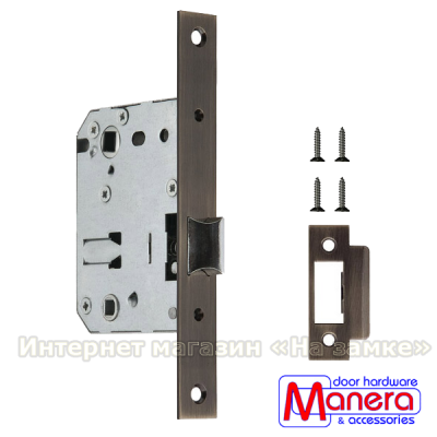 Защелка врезная Manera 170 WC AB Защелка врезная Manera 170 WC AB