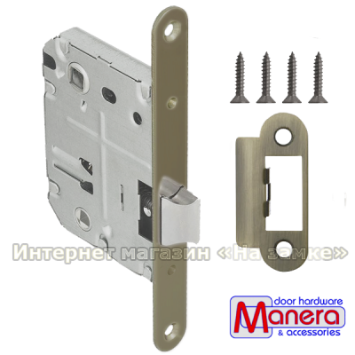 Защелка врезная Manera 270 WC AB Защелка врезная Manera 270 WC AB
