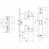 Засувка Amig Mod.3100U 50/70 нікель Засувка Amig Mod.3100U 50/70 нікель