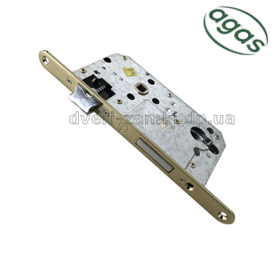 Замок для межкомнатных и входных дверей Agas Alfa 75x50 PB Замок для межкомнатных и входных дверей Agas Alfa 75x50 PB