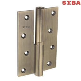 Петли латунные усиленные Siba 1BB 120*80*4мм AB Петли латунные усиленные Siba 1BB 120*80*4мм AB