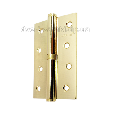 Петли дверные Apecs (Апекс) 100*62-B-Steel G золото