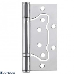 Петля накладна Apecs 100*75*2.5-B2-V2-Steel CR хром