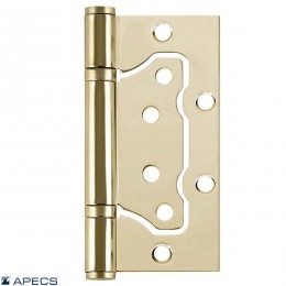Петля накладна Apecs 100*75*2.5-B2-V2-Steel G золото