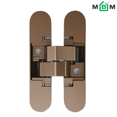 Петля прихованого монтажу MVM AN 140 3D AB стара бронза Петля прихованого монтажу MVM AN 140 3D AB стара бронза