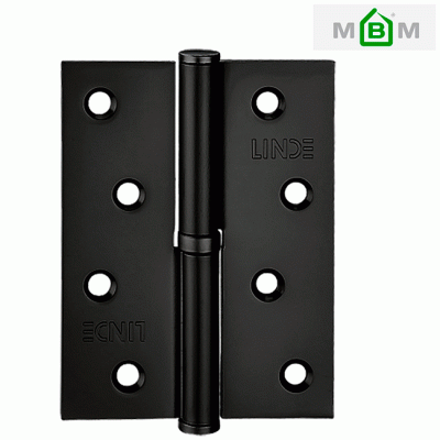 Петлі для міжкімнатних дверей Linde (MVM) H-100 колір Black