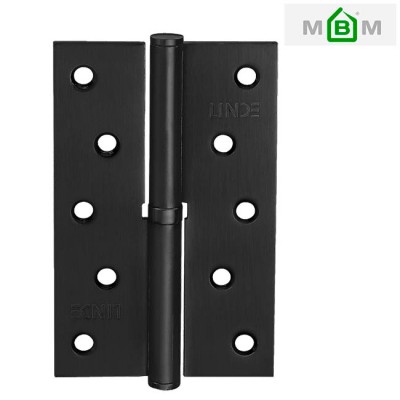 Петлі для міжкімнатних дверей Linde (MVM) H-120 колір Black чорний Петлі для міжкімнатних дверей Linde (MVM) H-120 колір Black чорний