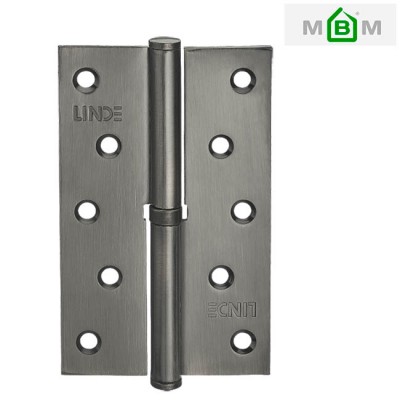 Петлі для міжкімнатних дверей Linde (MVM) H-120 MA матовий антрацит Петлі для міжкімнатних дверей Linde (MVM) H-120 MA матовий антрацит