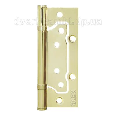 Петля дверна KEDR 100x63x2.5 mm-2BB PB (полірована латунь) Петля дверна KEDR 100x63x2.5 mm-2BB PB (полірована латунь)