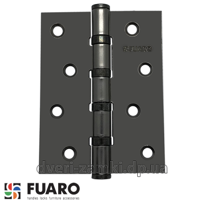 Петлі дверні універсальні FUARO 4BB 100x75x2.5GR (графіт)