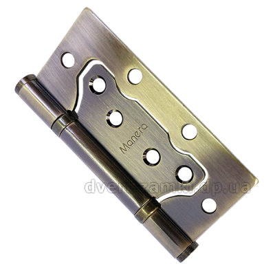 Петля Manera 100x75x2.5 AB (бронза) Петля Manera 100x75x2.5 AB (бронза)