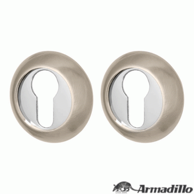 Накладки Armadillo ET-1 SN/CP-3 матовий нікель Накладки Armadillo ET-1 SN/CP-3 матовий нікель