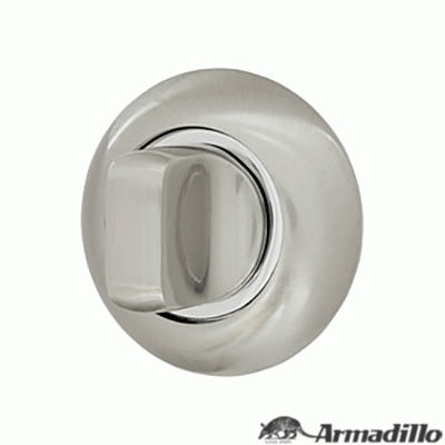 Ручка поворотная Armadillo WC-BOLT BK6-1SN/CP-3 матовый никель