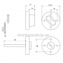 Фиксатор APECS WC-0206-INOX Фиксатор APECS WC-0206-INOX
