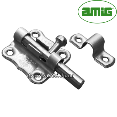 Шпінгалет Amig mod.384 з нержавіючої сталі