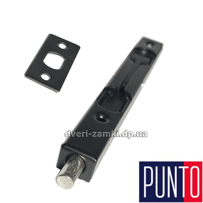 Шпингалет торцевий Punto RIGEL 16-140 BL-24 чорний Шпингалет торцевий Punto RIGEL 16-140 BL-24 чорний