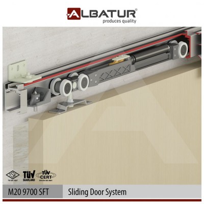 Розсувна система Albatur M20 9700 SFT з доводчиком Розсувна система Albatur M20 9700 SFT з доводчиком