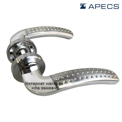 Дверні ручки APECS H-0426-Z-CRM/CR-UA (Spindle 150) 