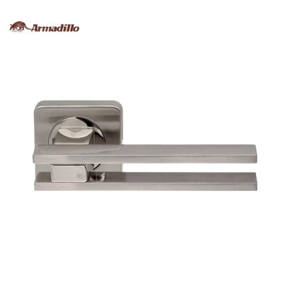 Дверные ручки раздельные Armadillo Bristol SQ006-21 SN/CP-3 матовый никель Дверные ручки раздельные Armadillo Bristol SQ006-21 SN/CP-3 матовый никель