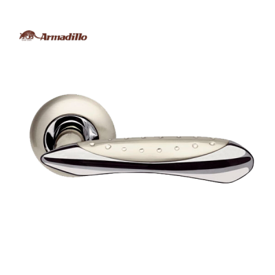 Дверные ручки раздельные Armadillo Corvus LD35-1 SN/CP-3 матовый никель