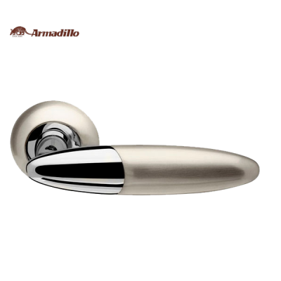 Дверные ручки раздельные Sfera LD55-1 SN/CP-3 матовый никель Дверные ручки раздельные Sfera LD55-1 SN/CP-3 матовый никель