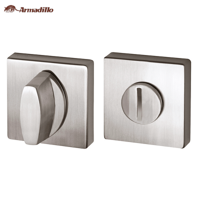 Ручка поворотная Armadillo WC-BOLT BK6-USQ-SN-3 матовый никель