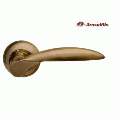 Дверные ручки раздельные Armadillo Diona LD20-1 AB/GP-7 бронза/золото Дверные ручки раздельные Armadillo Diona LD20-1 AB/GP-7 бронза/золото