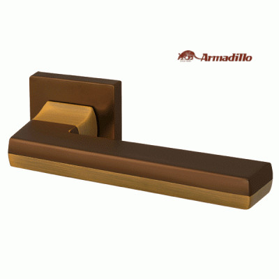 Дверные ручки Armadillo Groove USQ2 BB/SBB-17 коричневая бронза/матовая бронза Дверные ручки Armadillo Groove USQ2 BB/SBB-17 коричневая бронза/матовая бронза